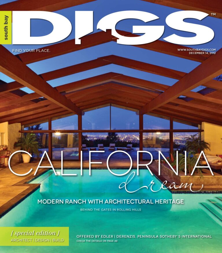 digs, south bay digs, magazine, issue 52, december 14, 2012