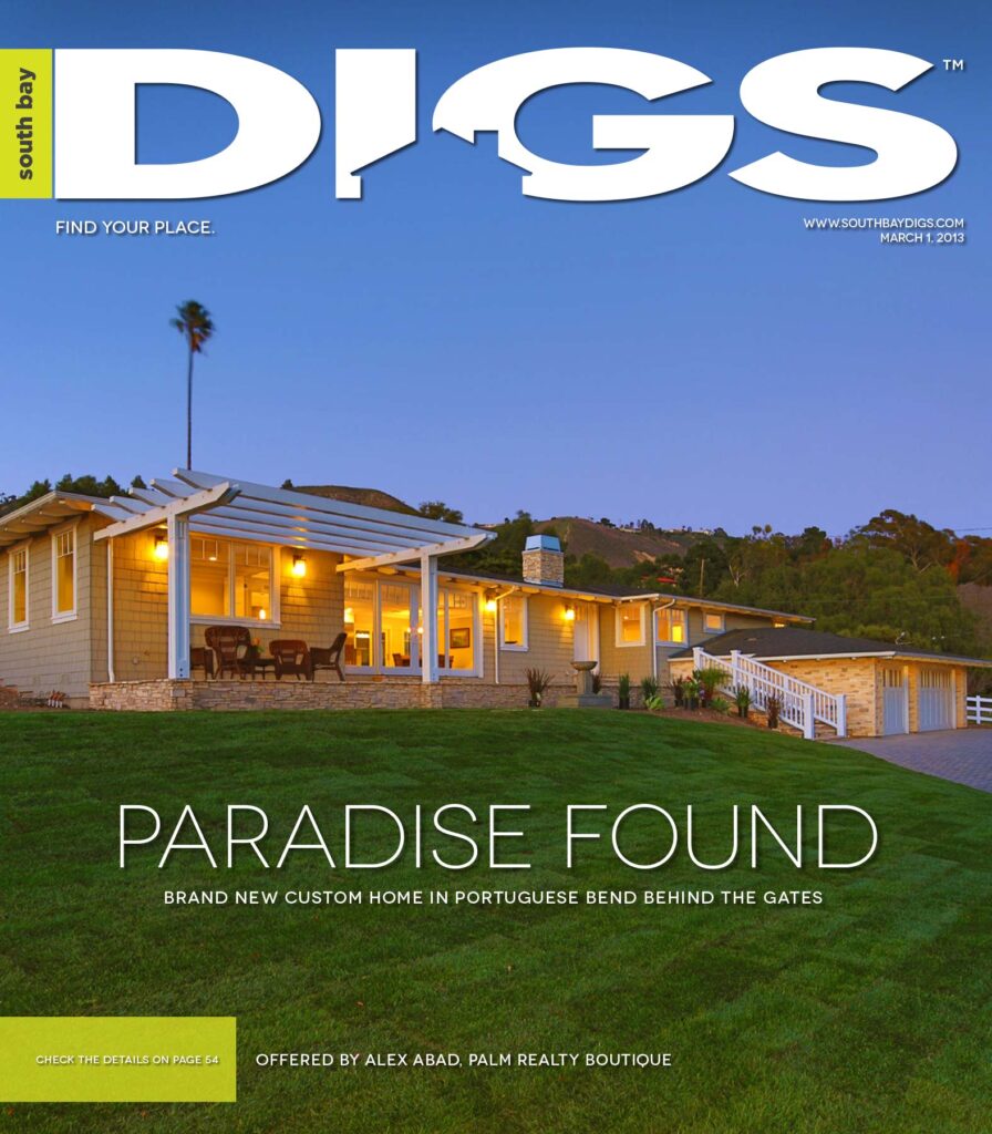 digs, south bay digs, magazine, issue 56, March 1, 2013