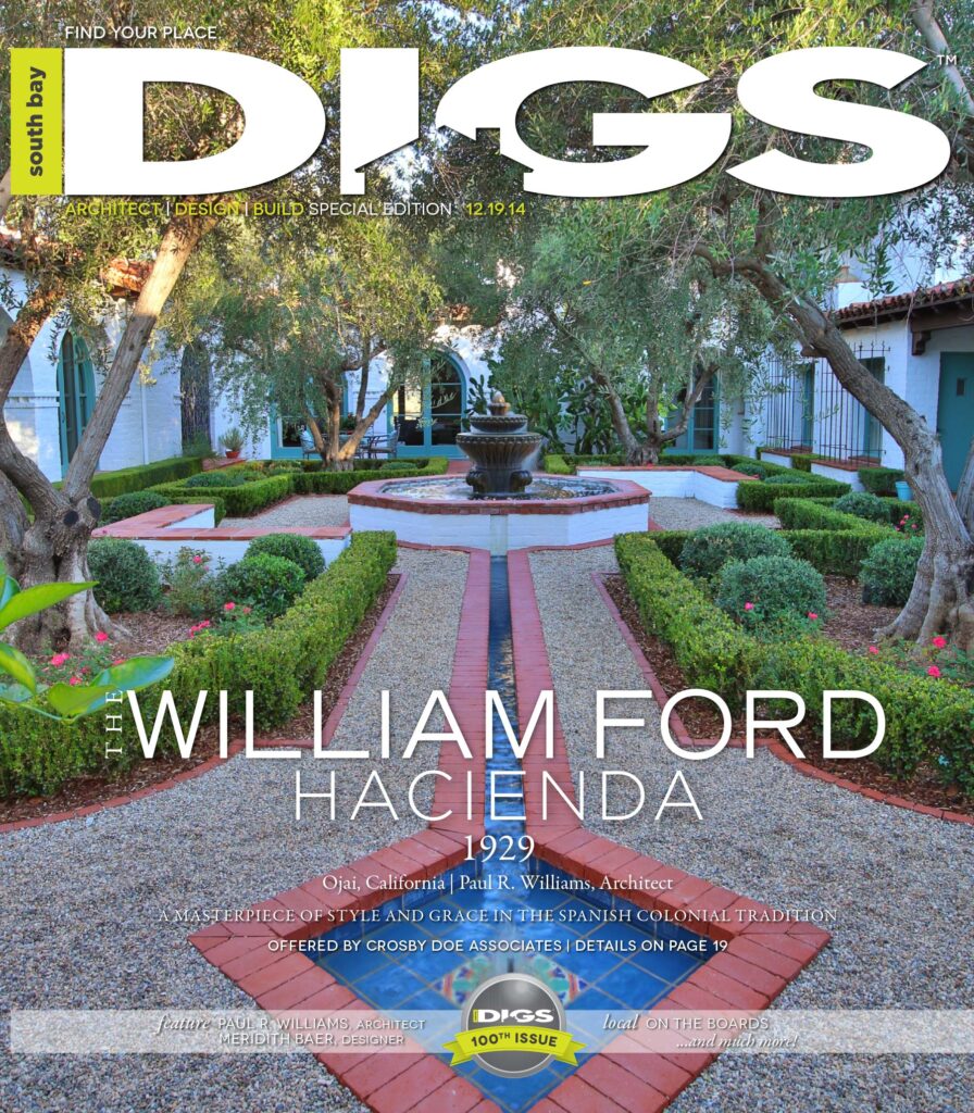 digs, south bay digs, magazine, issue 100, December 19, 2014, Architect, Design Build, ADB