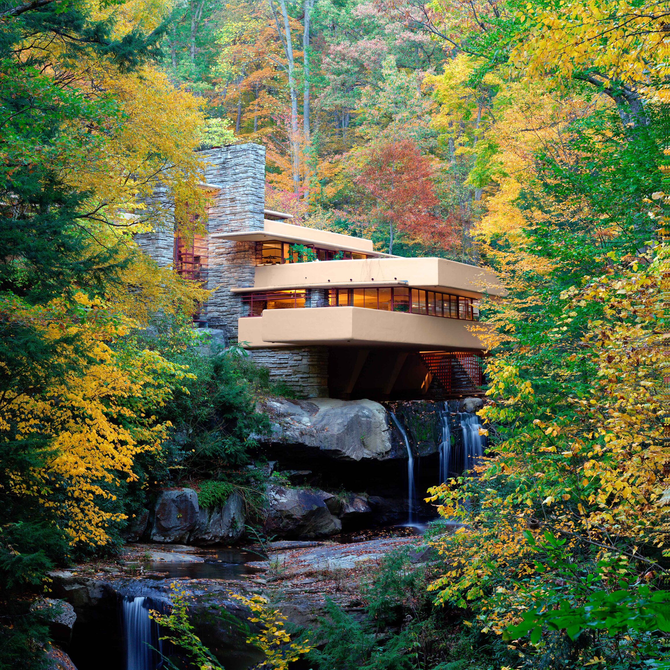 Legend of the falls: Frank Lloyd Wright's Fallingwater » Digs.net