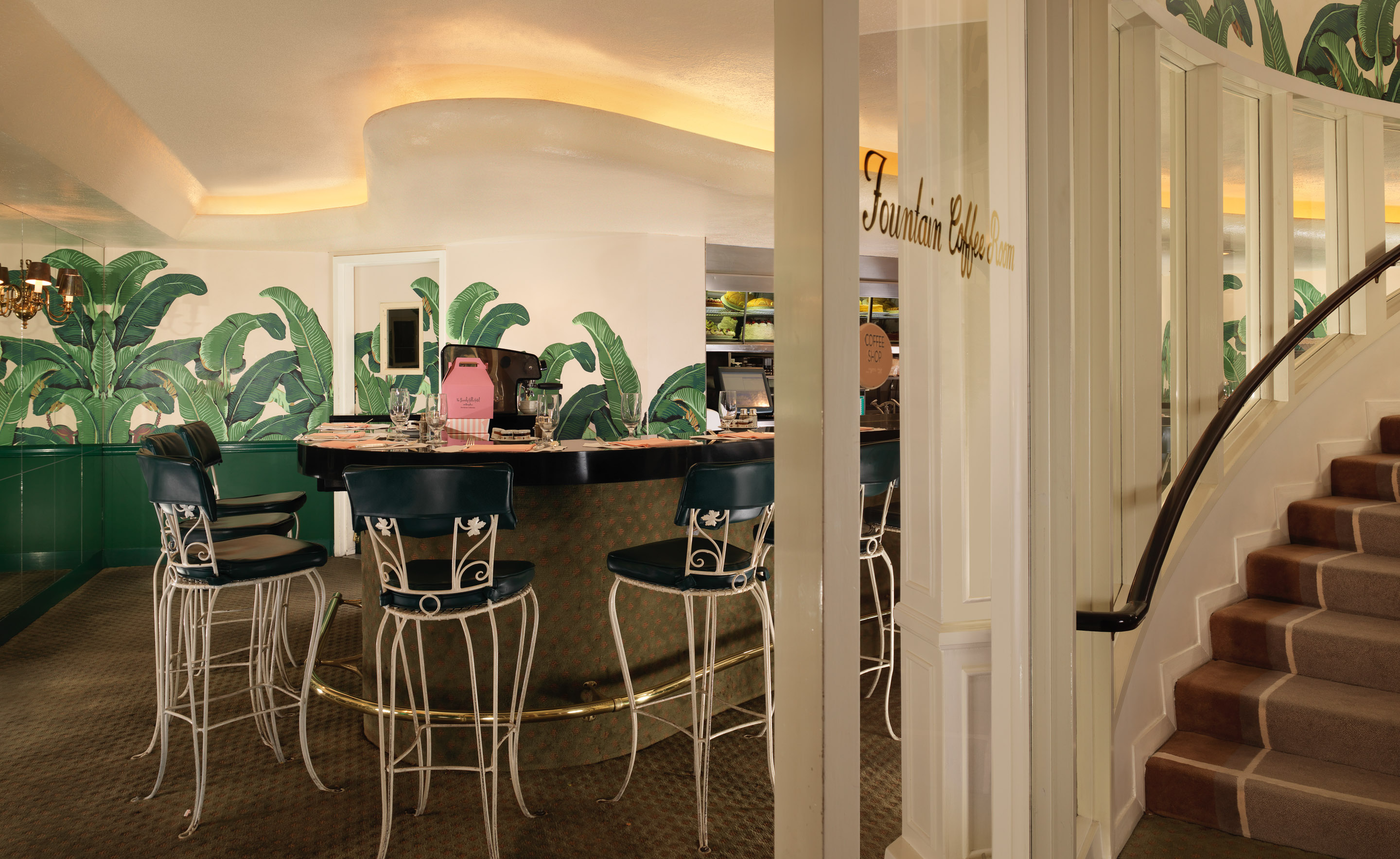 The Iconic Original Martinique Wallpaper in Beverly Hills