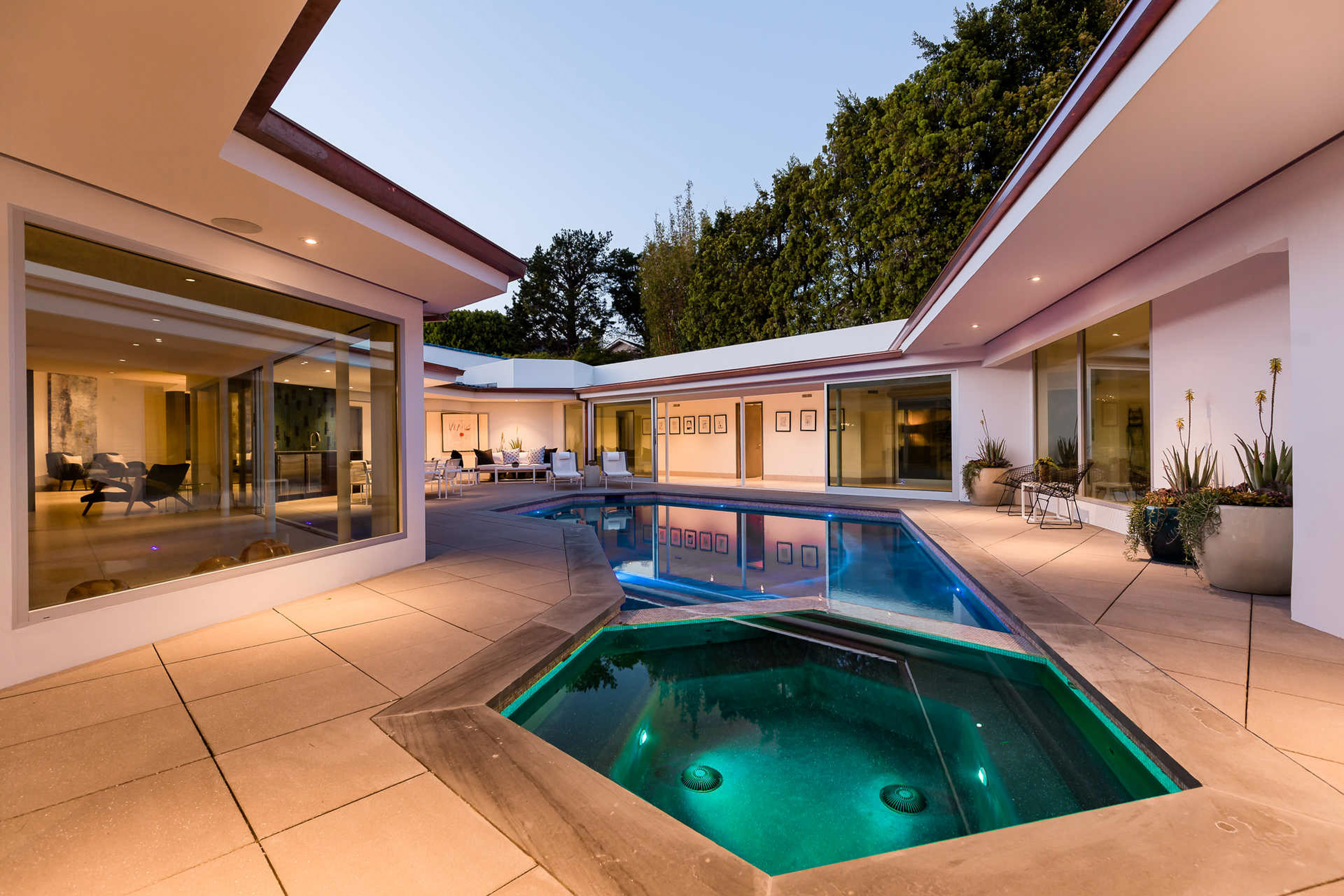 Robby Krieger's Mid-Century Modern Home — 461 Bellagio Terrace