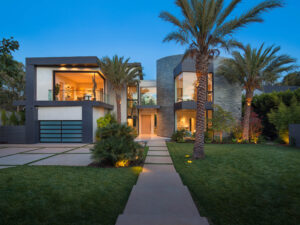 Architectual Exterior Home in Brentwood