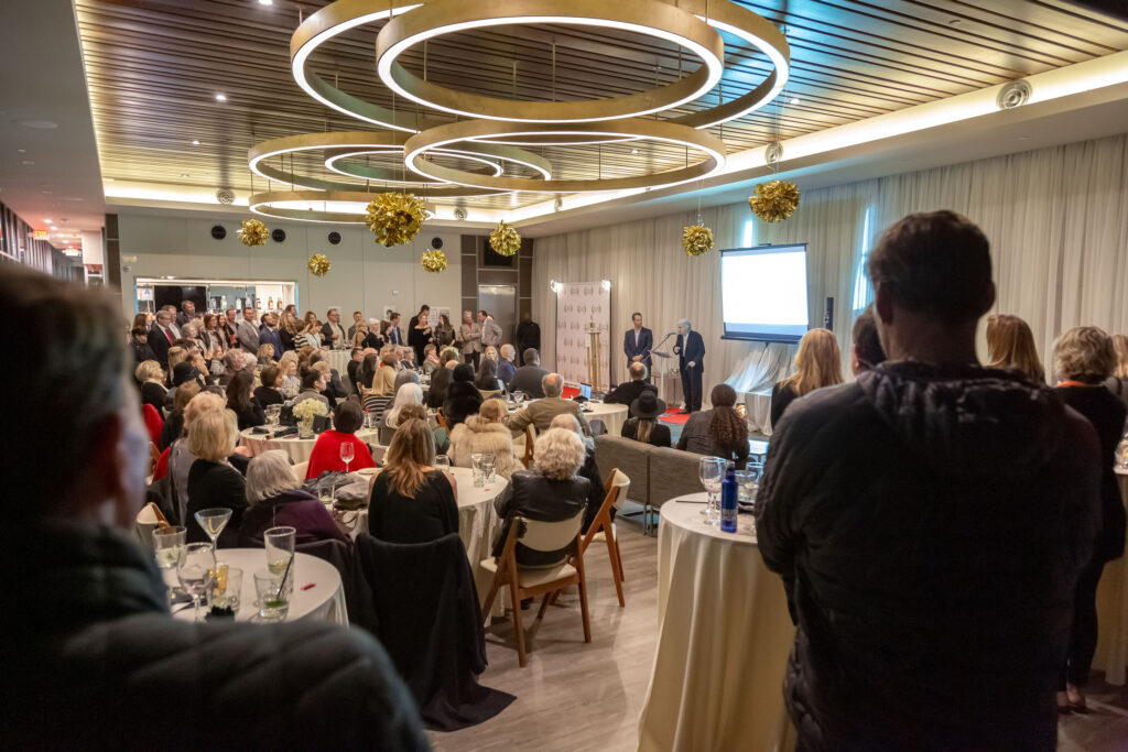 Awards ceremony honors two of the Beach Cities real estate community’s “founding fathers” in tribute to Jack Gillespie and Arnold Goldstein.