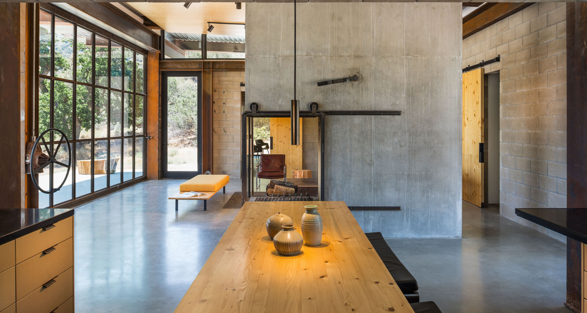 Olsen Kundig, Tom Kundig, sawmill, sustainable, off the grid, off grid, architecture, architect,