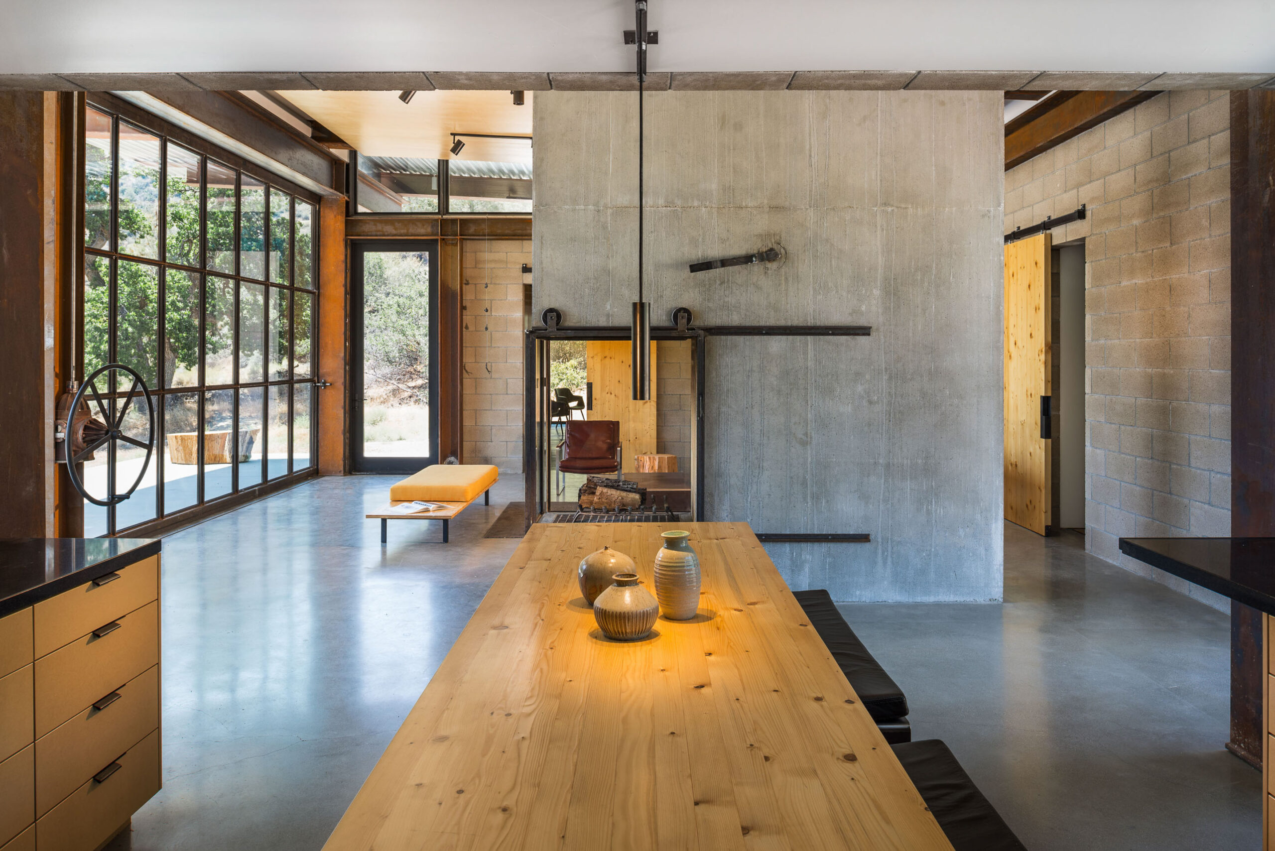 Olsen Kundig, Tom Kundig, sawmill, sustainable, off the grid, off grid, architecture, architect,