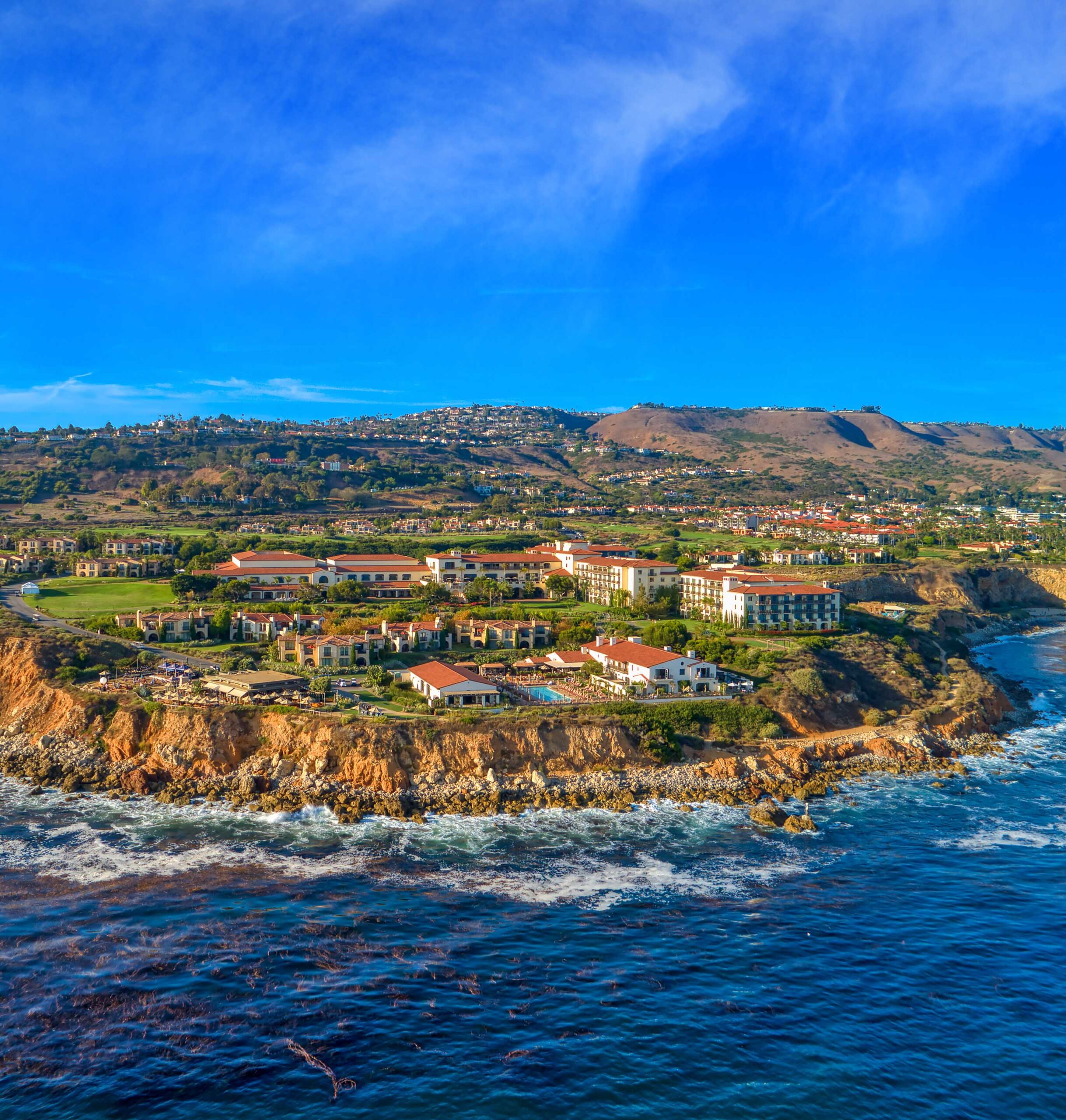 Mediterranean-style resort in palos verdes peninsula