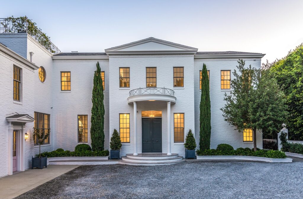 A four-year brentwood project completed this year brings new construction with every detail included−and a Windsor Smith aesthetic−to market.