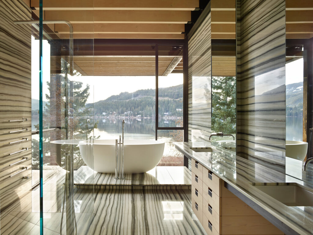 Olson Kundig, Whistler house, Whistler, British Columbia, Canada,