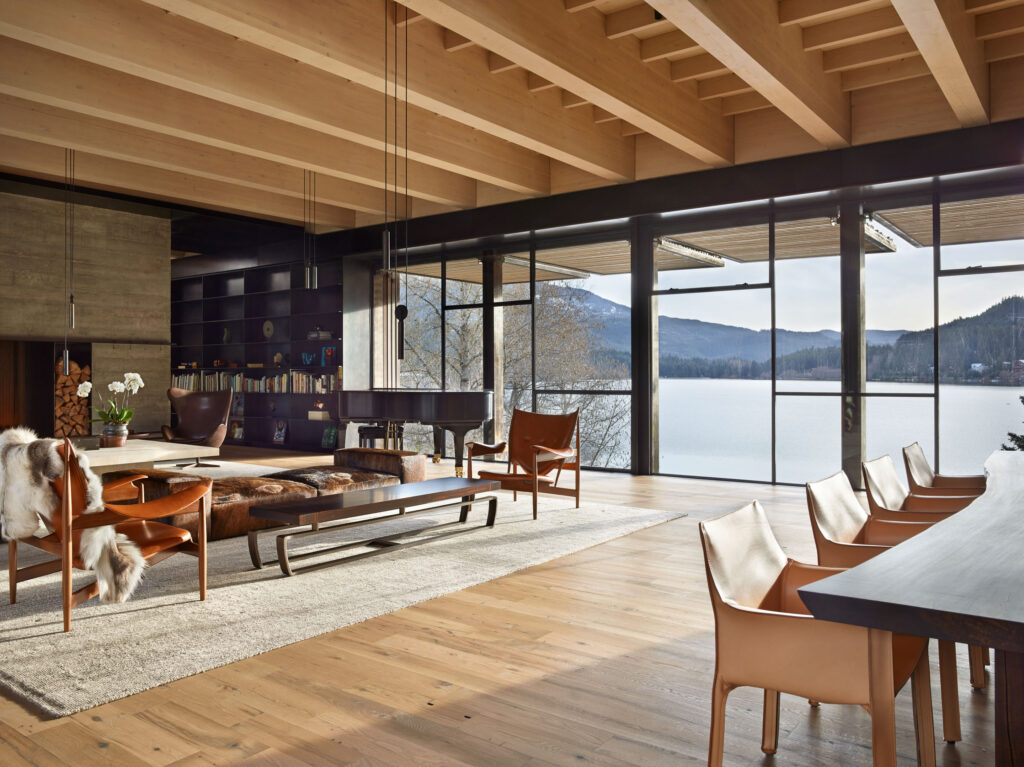 Olson Kundig, Whistler house, Whistler, British Columbia, Canada,