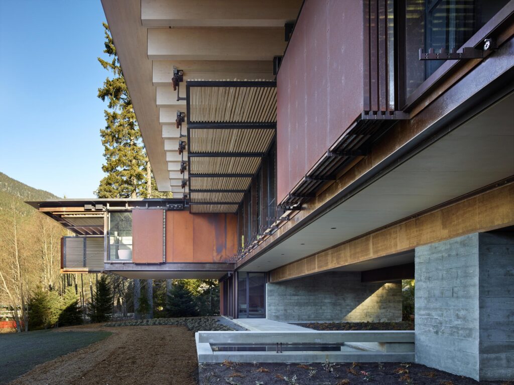 Olson Kundig, Whistler house, Whistler, British Columbia, Canada,