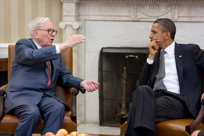 Warren Buffett, Barack Obama