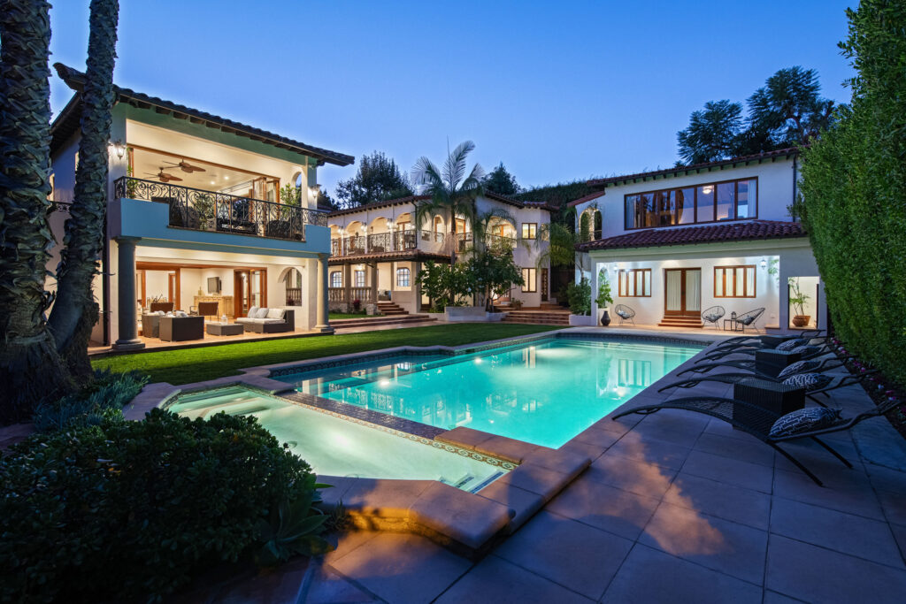 Spanish Colonial Revival home in Beverly Hills