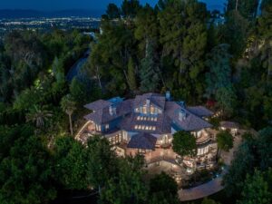 Tom Petty's Encino home for sale_aerial
