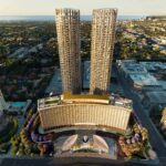 Fairmont Century Plaza aerial