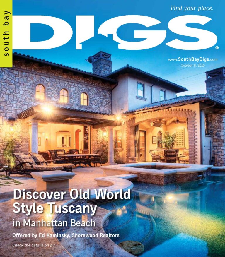 digs, south bay digs, magazine, edition 1, issue 1, October 8, 2010