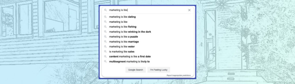 what is marketing autosuggest graphic