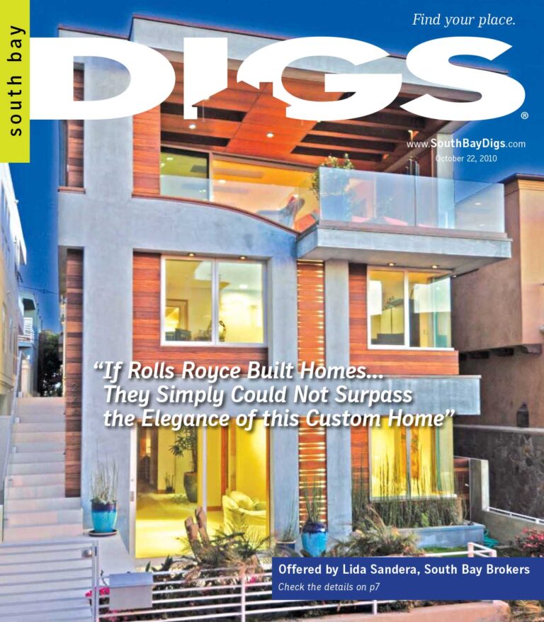 digs, south bay digs, magazine, issue 2, october 22, 2010