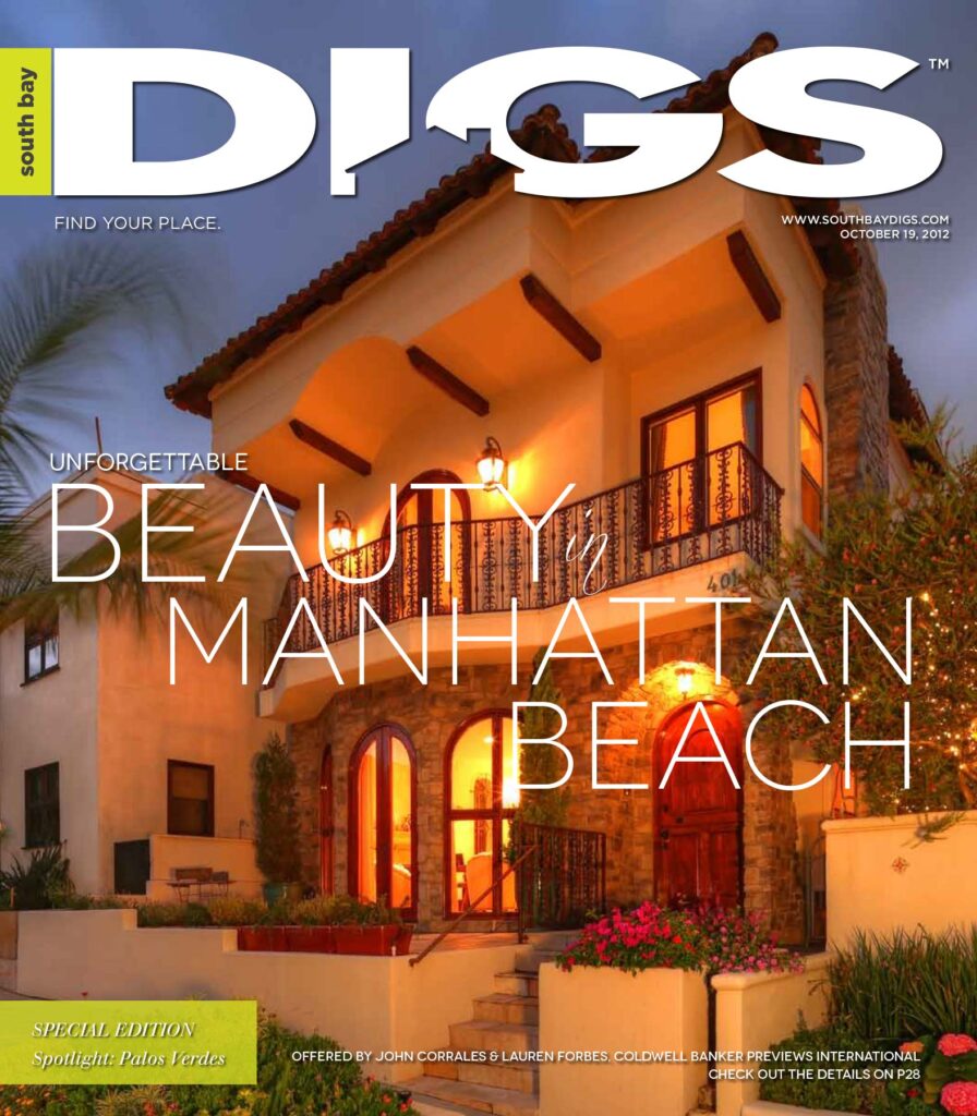 digs, south bay digs, magazine, issue 49, october 19, 2012