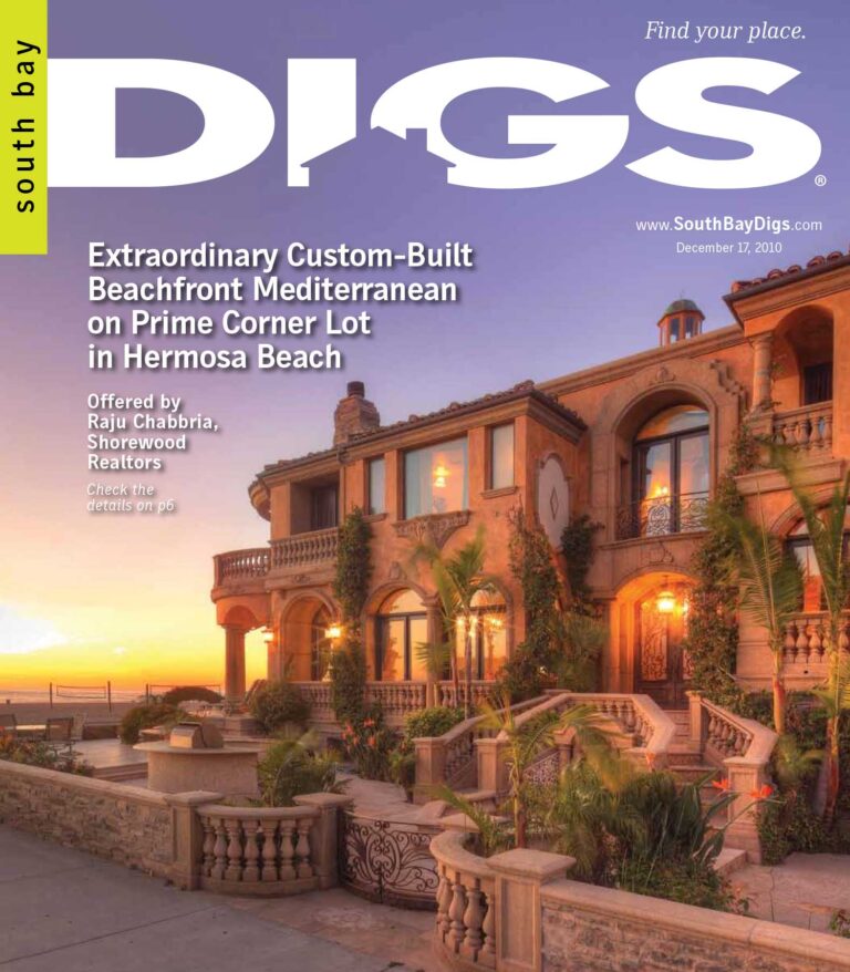 digs, south bay digs, magazine, issue 5, december 17, 2010