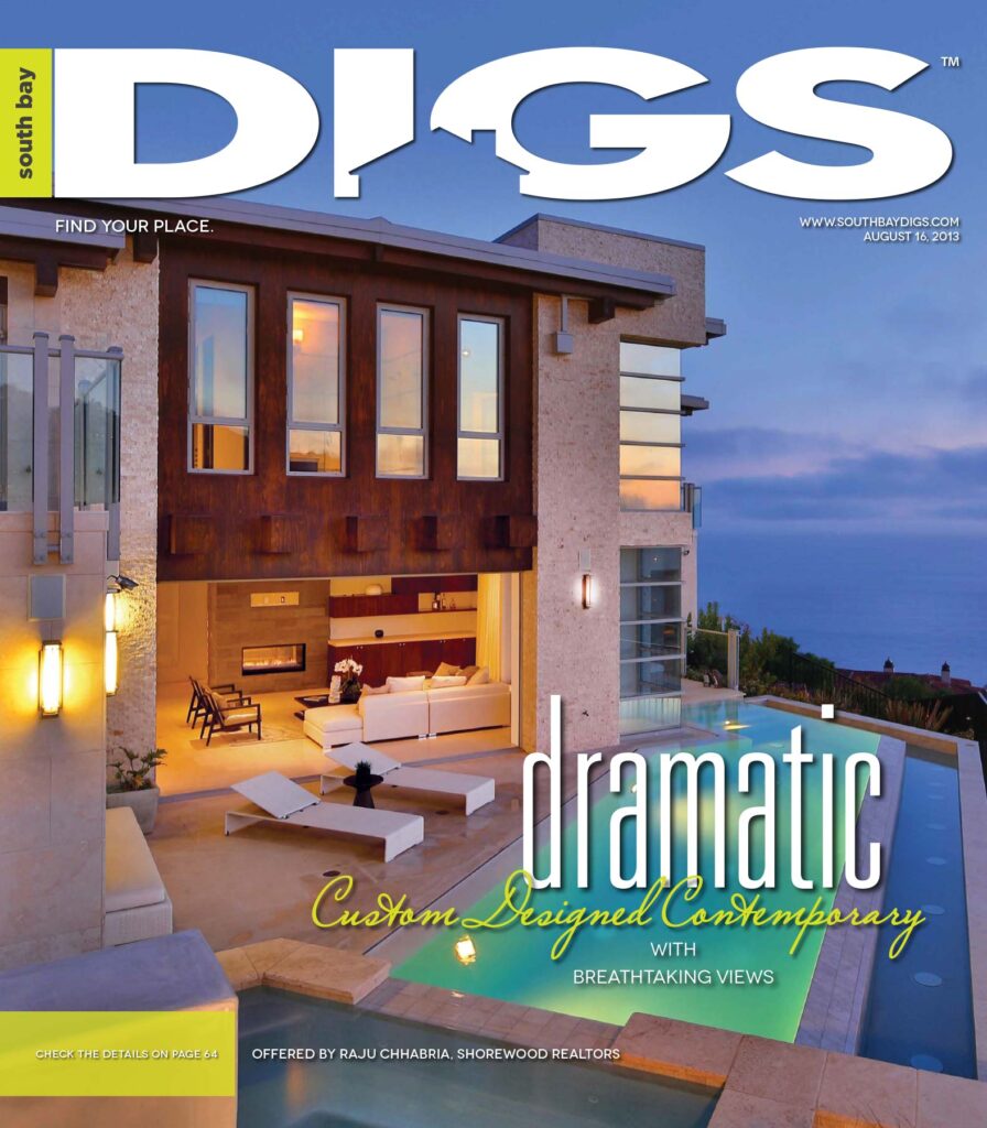 digs, south bay digs, magazine, issue 68, August 16, 2013