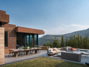 Stuart Silk, Stuart Silk Architects, Big Sky, Montana, modern home, extreme landscape, winter, architect, architecture,