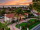 1505 Via Fernandez, Palos Verdes Estates aerial sunset view 2