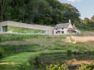 The Exterior of The Cotswolds Home by Architect Richard Found