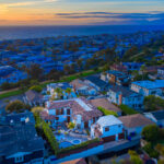 212 John Street, Manhattan Beach living room aerial