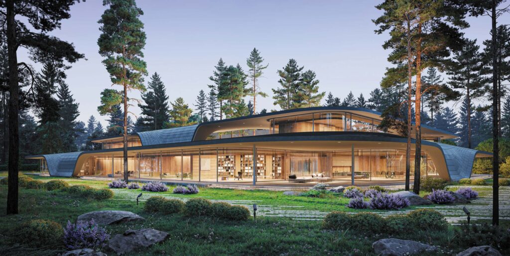 Kerimov Architects Riverwave Exterior horizontal