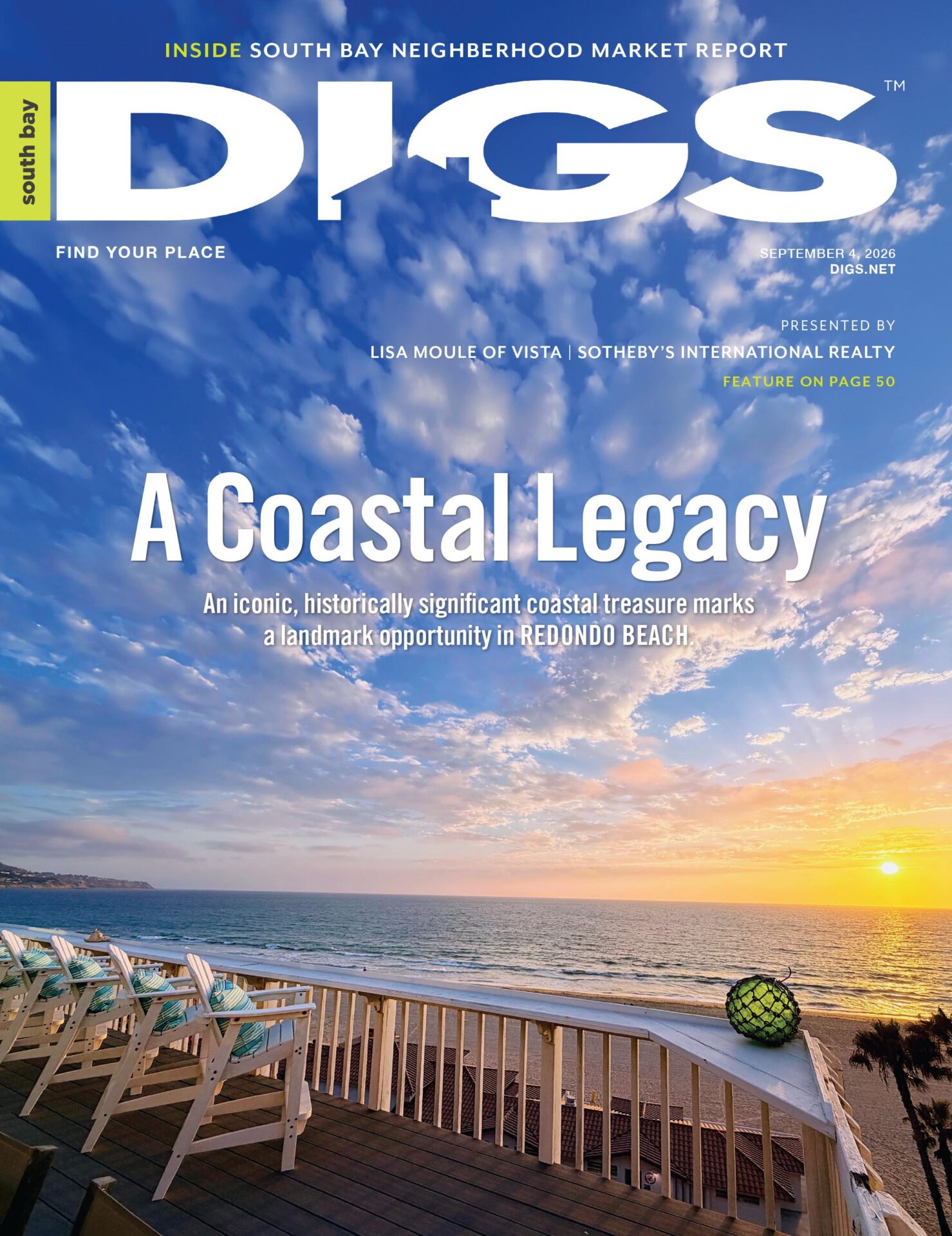 south bay digs september 4, 2026 cover