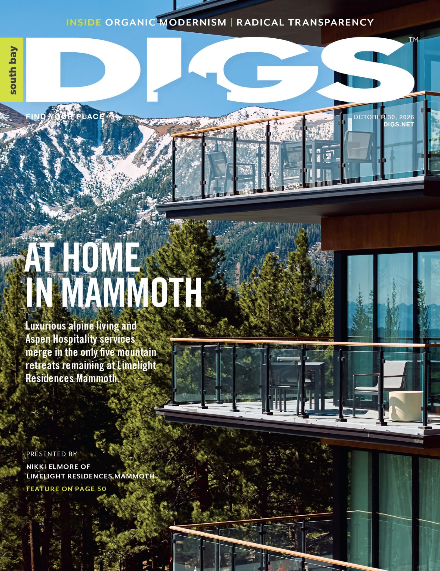 south bay digs October 30, 2026 cover