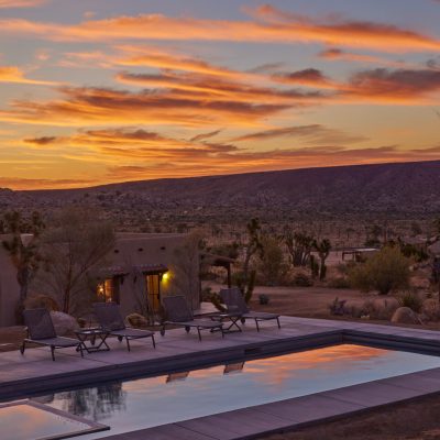 Bust'n B Ranch sunset view