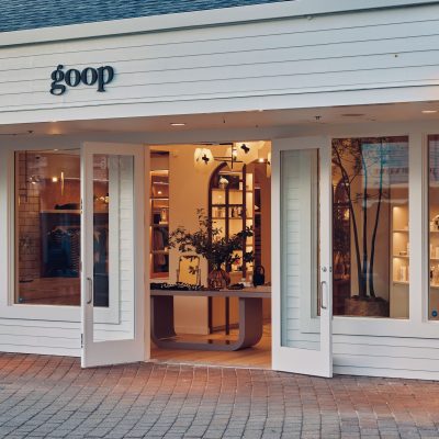 viaClover's Goop Larkspur Store street entry