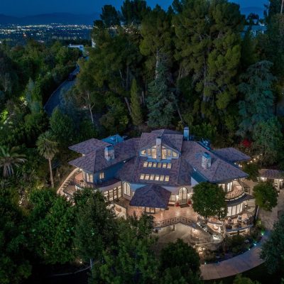 Tom Petty's Encino home for sale_aerial