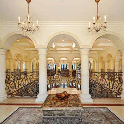 6 Front Arches front doors open