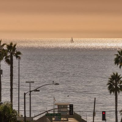 Pacific Palisades Sunset Shot