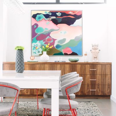 Modern minimalism— and maximalism  Black Lacquer Design in digs.net