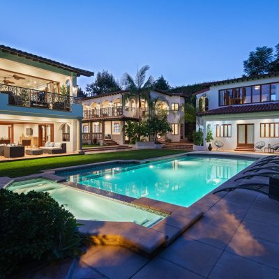 Spanish Colonial Revival home in Beverly Hills