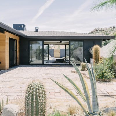A newly opened and renovated two-bedroom California desert abode puts a beautiful, peaceful landscape closer to home for renters
