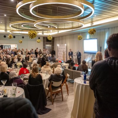 Awards ceremony honors two of the Beach Cities real estate community’s “founding fathers” in tribute to Jack Gillespie and Arnold Goldstein.