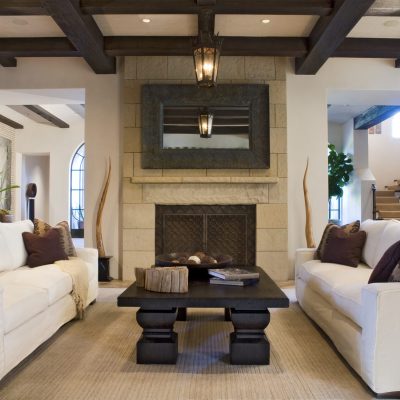 Hoffman Montecito residence living room