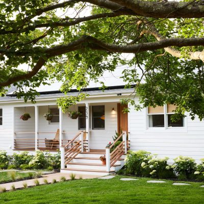McKinely Bungalow, White bungalow home