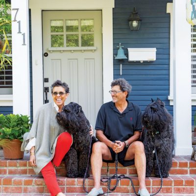 Alison Clay-Duboff, Ken Duboff and Pet Dogs